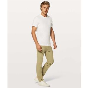 Lululemon Commission Trouser Pant Slim *Warpstreme 35" Tofino Sand-34 waist